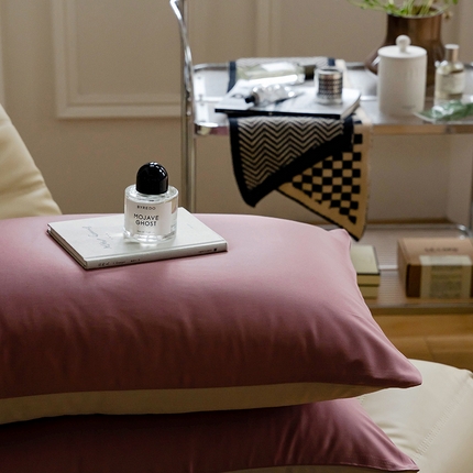 91家纺网 家纺一手货源 找家纺 （总）咏绒家纺工厂店 2025新款60支奥地利兰精天丝单品系列--单枕套