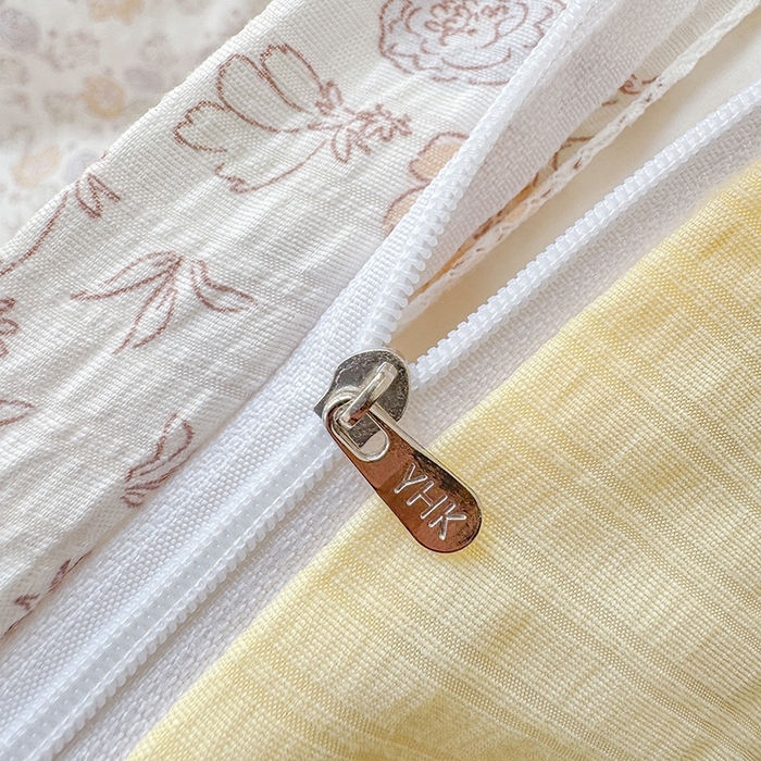 91家纺网 家纺一手货源 找家纺 壹号库 2025新款A类提花有氧彩竺绵四件套 春和