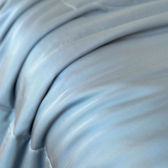 91家纺网 家纺一手货源 找家纺 百寐 2025新款60S兰精天丝夏被系列 管蓝