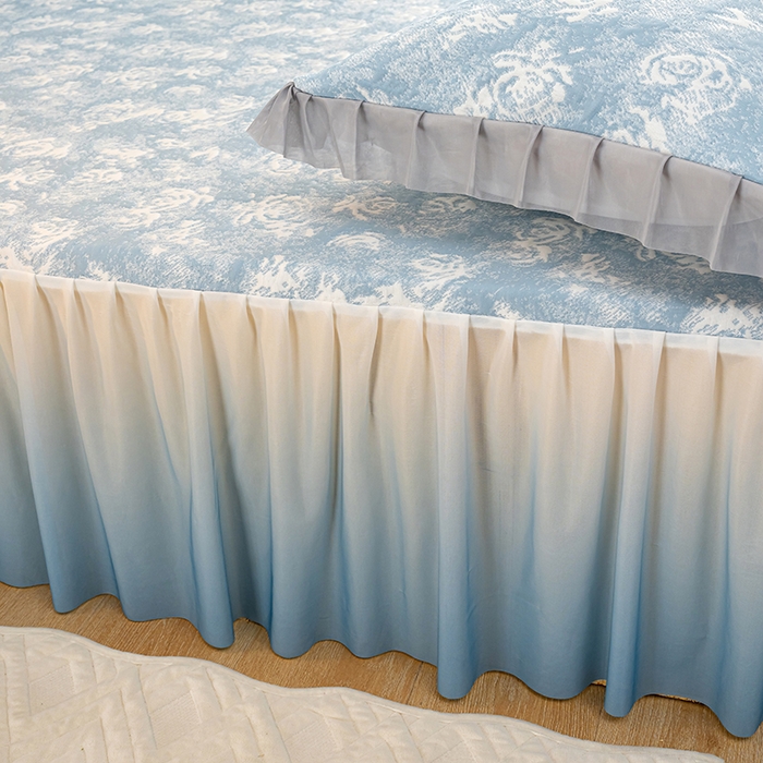 91家纺网 家纺一手货源 找家纺 冬然家纺2025新款冰豆豆榻榻米凉席 梦幻玫瑰-蓝