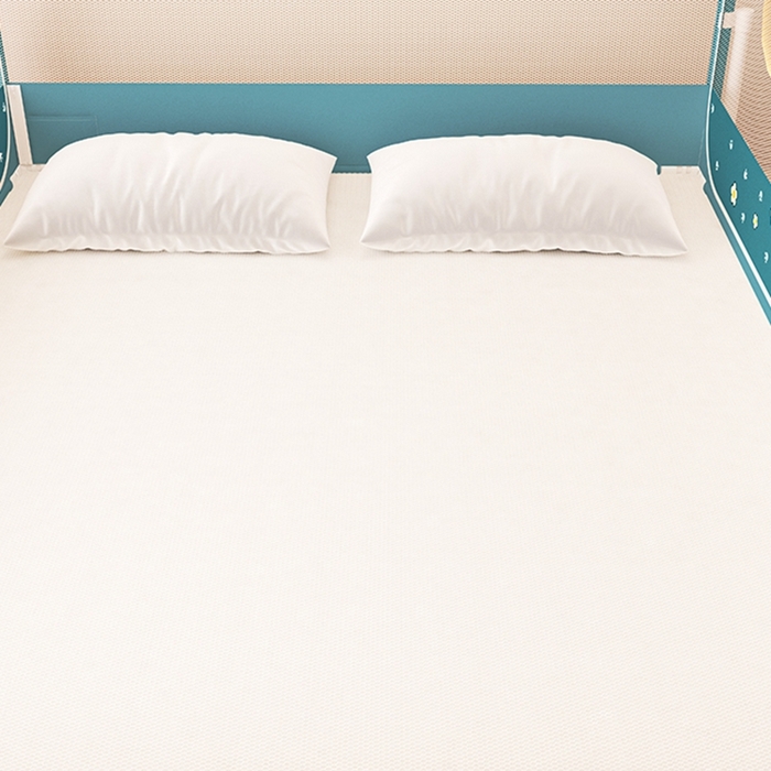 91家纺网 家纺一手货源 找家纺 迪凡保罗蚊帐 2025新款2508围栏级防摔数码印花坐床蚊帐 海岛蓝