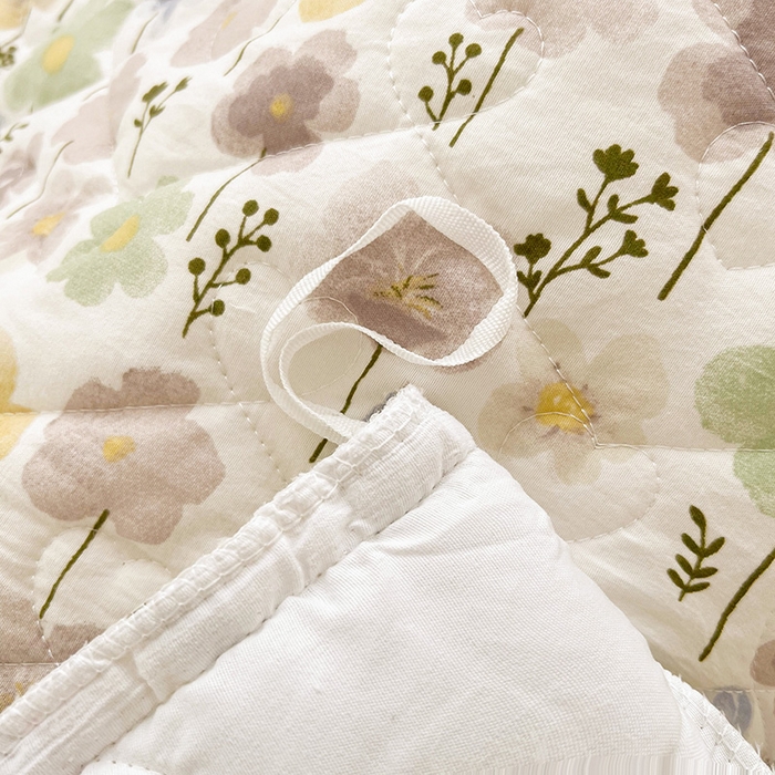 91家纺网 家纺一手货源 找家纺 宜凡家纺 2025新款糯糯棉全夹棉床笠式床裙三件套 莱茵