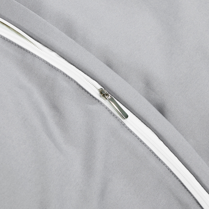 91家纺网 家纺一手货源 找家纺 淼铭家纺 2025新款双股长绒棉四件套-凯瑟系列 凯瑟-绅士灰