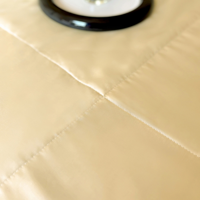 91家纺网 家纺一手货源 找家纺 百寐 2025新款60S兰精天丝夏被系列 奶昔黄+碳灰