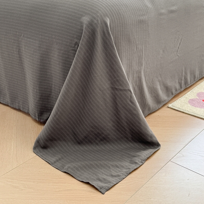 91家纺网 家纺一手货源 找家纺 壹号库 2025新款A类提花有氧彩竺绵四件套 莫里