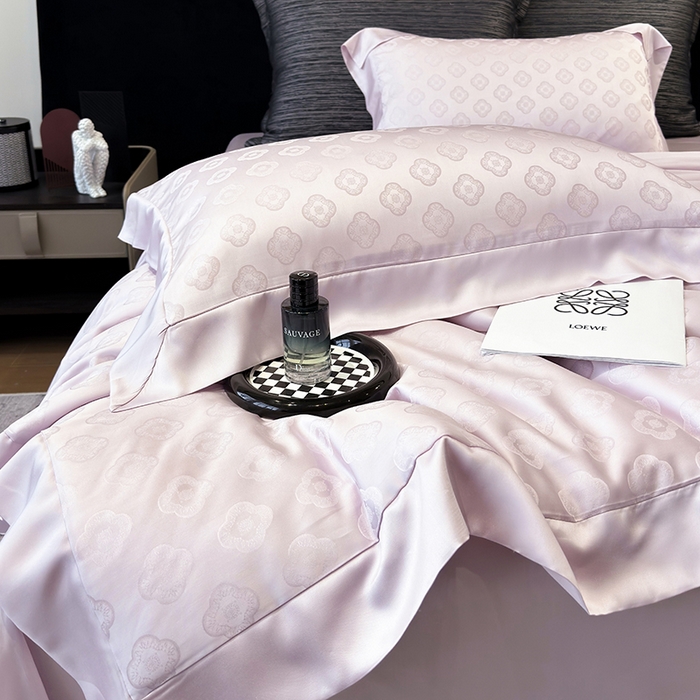 91家纺网 家纺一手货源 找家纺 （总）奥汀洛家纺 2025新款天丝夏被四件套-华尔兹