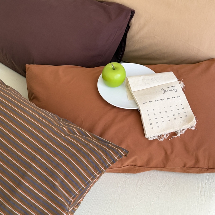 91家纺网 家纺一手货源 找家纺 （总）艾沁2025新款全棉水洗棉单枕套