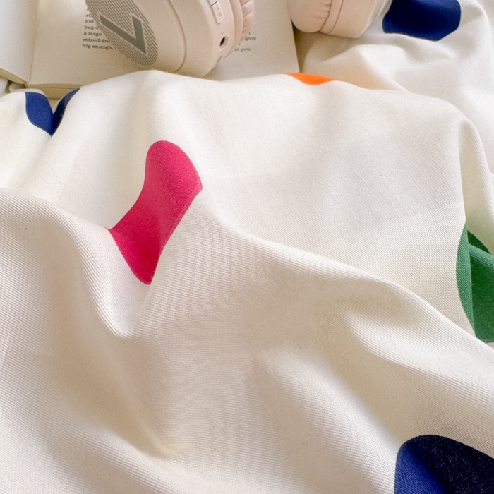 91家纺网 家纺一手货源 找家纺 吉象 2025新款大眼睛毛巾绣四件套 大眼睛-多彩生活