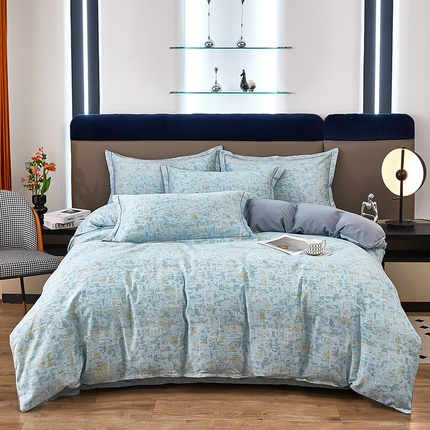 91家纺网 家纺一手货源 找家纺 （总）雲归梦 2025新款纯棉加厚磨毛多规格磨毛四件套