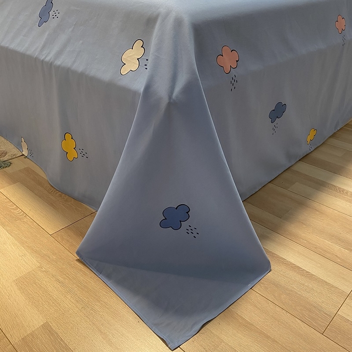 91家纺网 家纺一手货源 找家纺 吉象家纺13070全棉四件套纯棉四件套直播小清新男孩女趣味恐龙