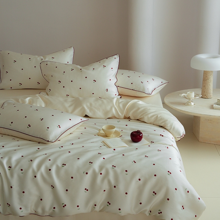 91家纺网 家纺一手货源 找家纺 （总）简纯主义 2025新款兰精天丝印花四件套