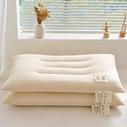 91家纺网 家纺一手货源 找家纺 乐可 2025新款日式原棉乳胶枕枕头枕芯 日式原棉乳胶枕-低