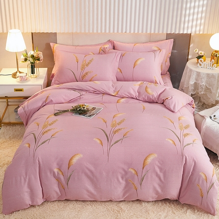 91家纺网 家纺一手货源 找家纺 （总）雲归梦 2025新款纯棉加厚磨毛多规格磨毛四件套