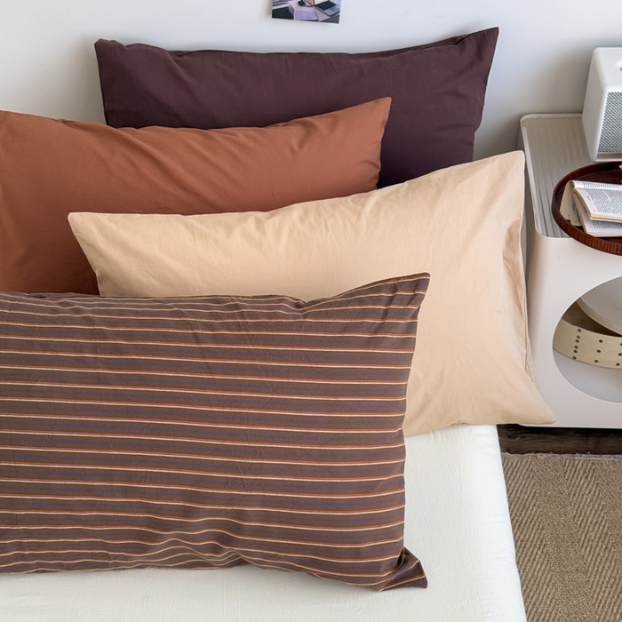 91家纺网 家纺一手货源 找家纺 （总）艾沁2025新款全棉水洗棉单枕套