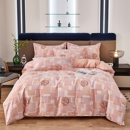 91家纺网 家纺一手货源 找家纺 （总）雲归梦 2025新款纯棉加厚磨毛多规格磨毛四件套