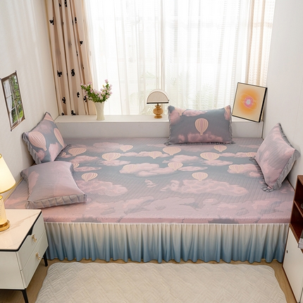 91家纺网 家纺一手货源 找家纺 （总）冬然家纺2025新款冰豆豆榻榻米凉席