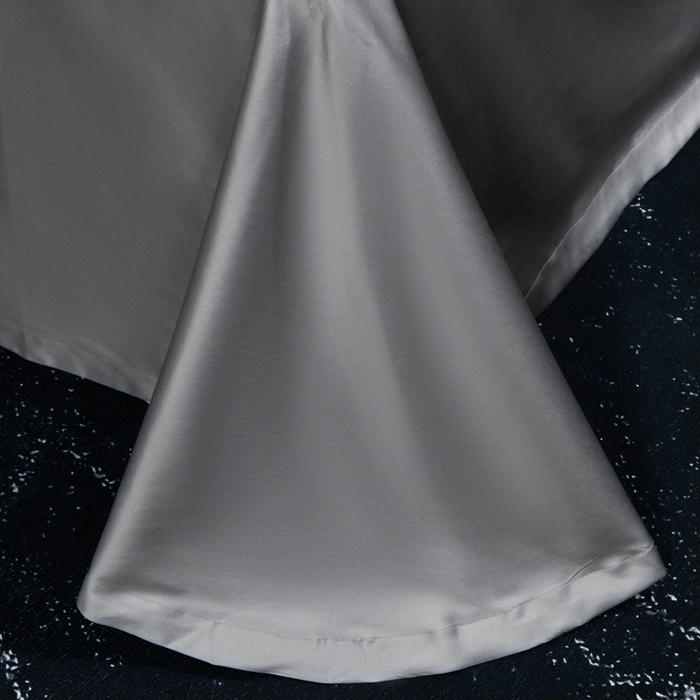 91家纺网 家纺一手货源 找家纺 淼铭家纺 2025新款双股长绒棉四件套-凯瑟系列 凯瑟-绅士灰