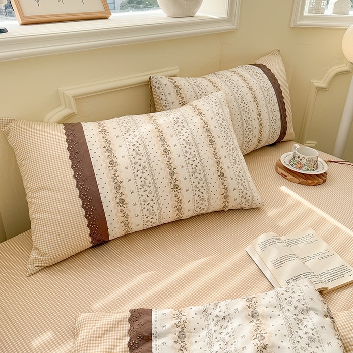 91家纺网 家纺一手货源 找家纺 安莱生活2025新款全棉纯棉小碎花刺绣花边款夏被夏凉被空调被 沁伊