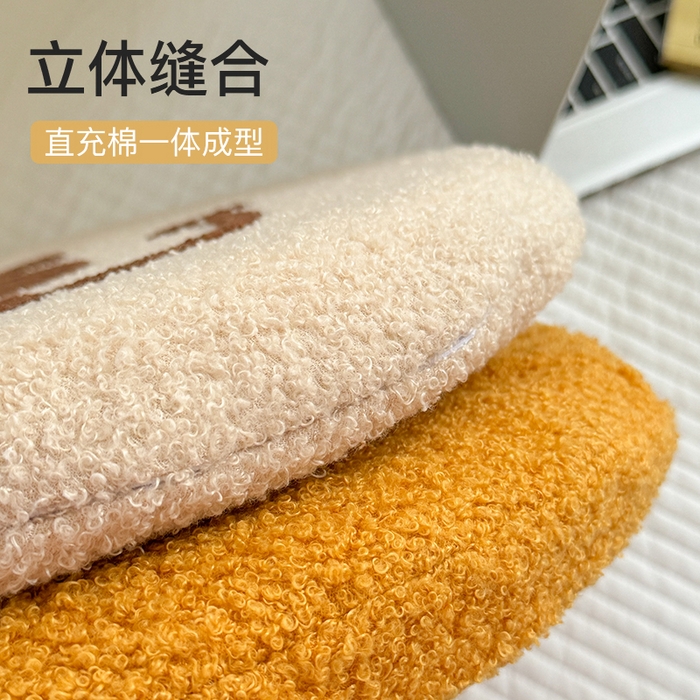 91家纺网 家纺一手货源 找家纺 （总）美茉家居 2025新款泰迪绒毛巾绣坐垫