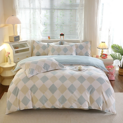 91家纺网 家纺一手货源 找家纺 （总）2025新款40s简欧全棉纯棉印花多规格系列四件套