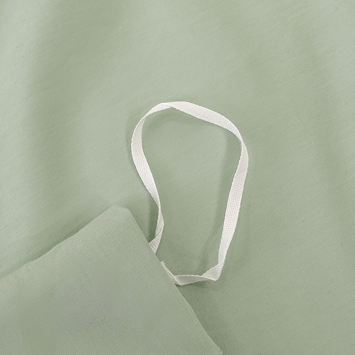 91家纺网 家纺一手货源 找家纺 2025新款13374全棉母婴级贝壳绣宽边枕套纯色刺绣三角针四件套全棉贡缎新疆长绒字母款 贝壳绣-炫彩绿