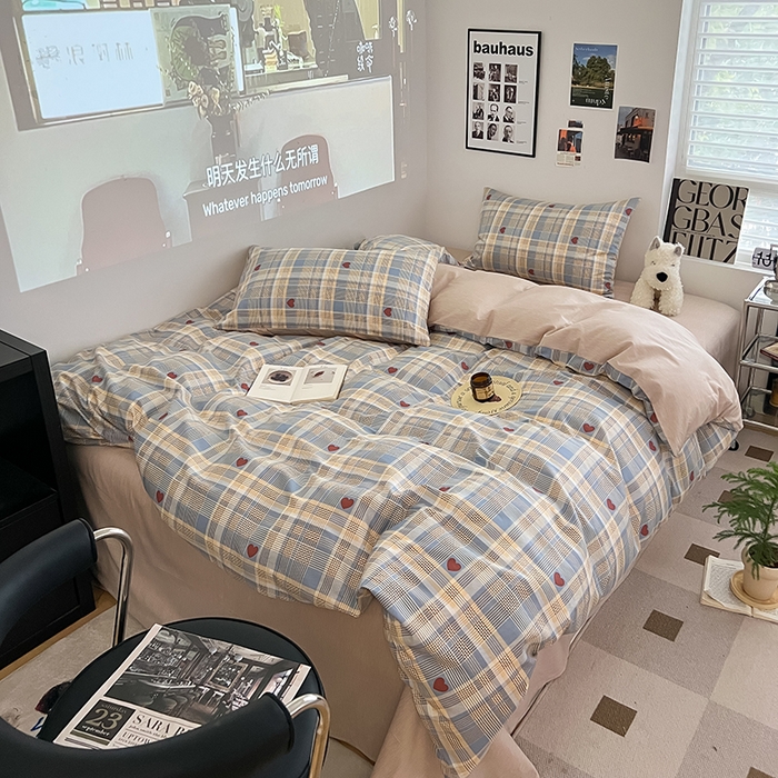 91家纺网 家纺一手货源 找家纺 吉象家纺 2025新款全棉印花四件套