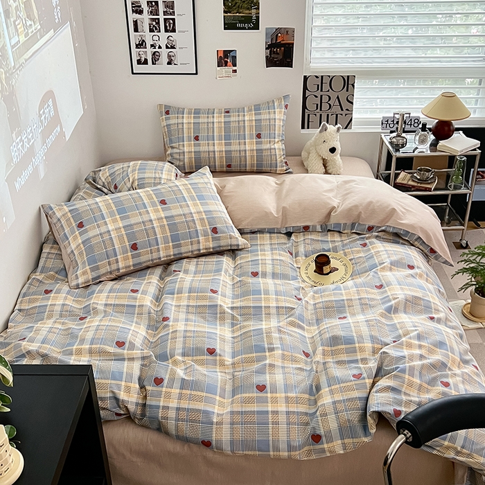 91家纺网 家纺一手货源 找家纺 吉象家纺 2025新款全棉印花四件套