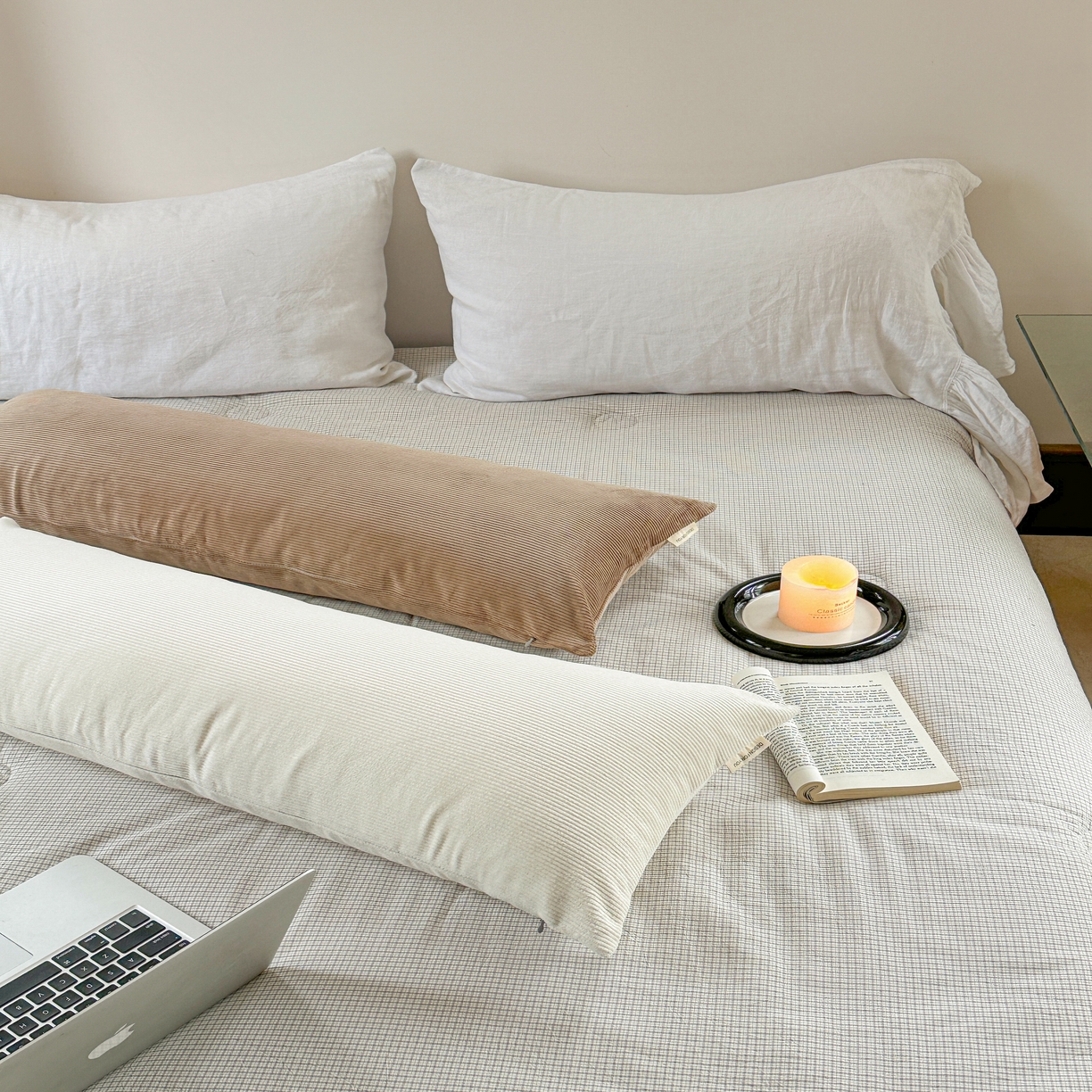 91家纺网 家纺一手货源 找家纺 （总）美茉家居 2025新款灯芯绒长枕