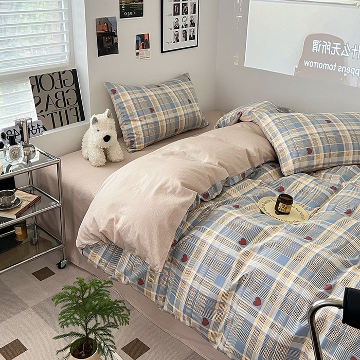 91家纺网 家纺一手货源 找家纺 吉象家纺 2025新款全棉印花四件套