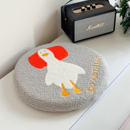 91家纺网 家纺一手货源 找家纺 （总）美茉家居 2025新款泰迪绒毛巾绣坐垫