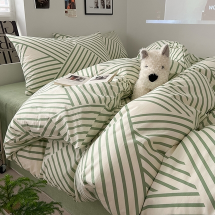 （总）吉象家纺 2025新款全棉印花四件套