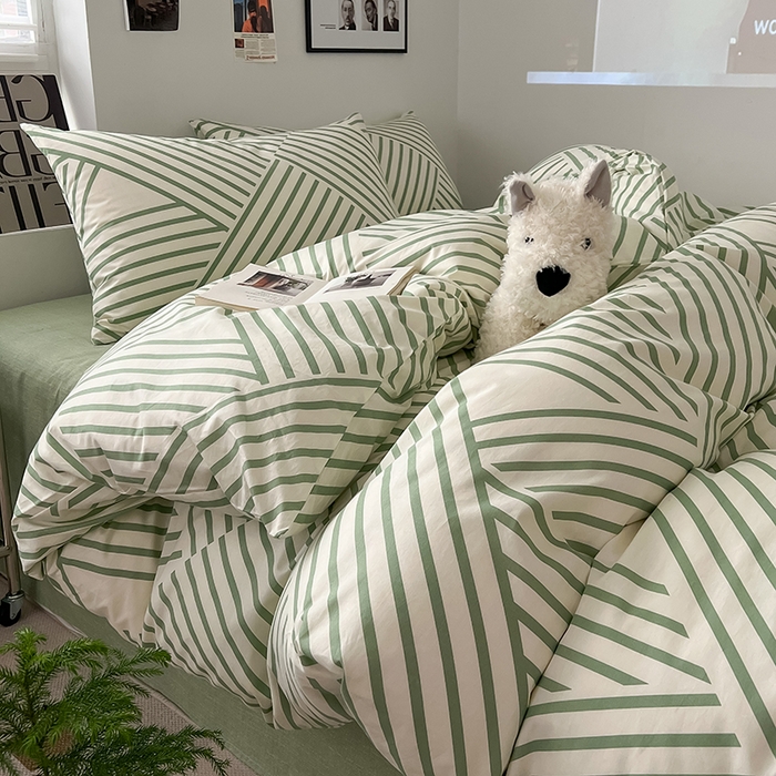 91家纺网 家纺一手货源 找家纺 （总）吉象家纺 2025新款全棉印花四件套