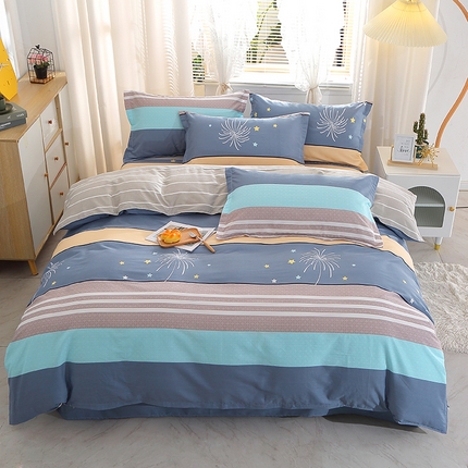 91家纺网 家纺一手货源 找家纺 （总）2025新款40s简欧全棉纯棉印花多规格系列四件套