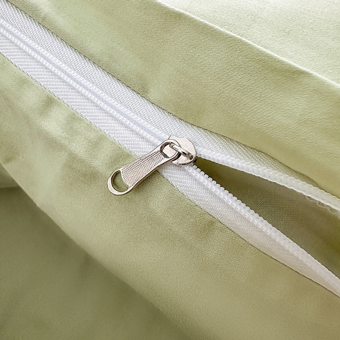 91家纺网 家纺一手货源 找家纺 梦莱斯2025新款长绒棉刺绣轻奢系列四件套 抹茶绿