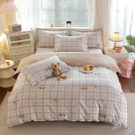 91家纺网 家纺一手货源 找家纺 （总）2025新款40s简欧全棉纯棉印花多规格系列四件套