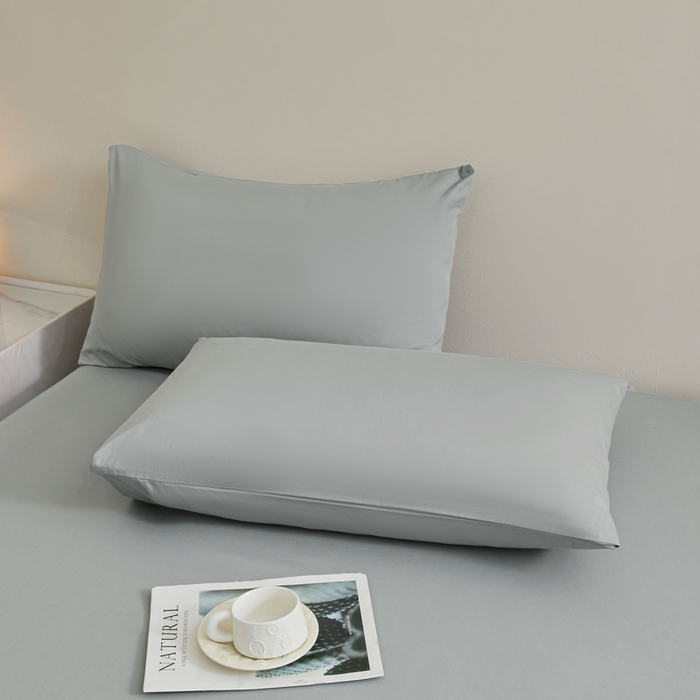 91家纺网 家纺一手货源 找家纺 优眠坊 2025新款全棉13372单床笠 大象灰