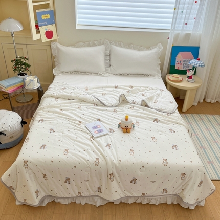 预言家纺 2024新款A类针织棉夏被