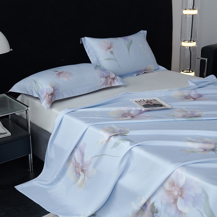 时亿家居 2025新款金太阳玉精凉席三件套 春诗