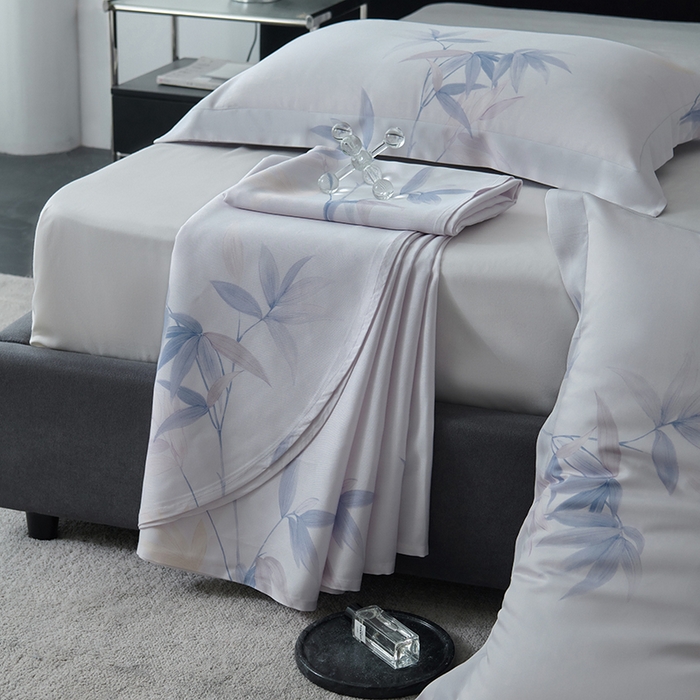 91家纺网 家纺一手货源 找家纺 时亿家居 2025新款金太阳玉精凉席三件套 琦丽