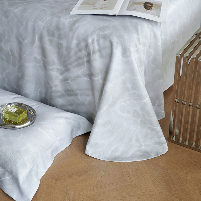 91家纺网 家纺一手货源 找家纺 时亿家居 2025新款金太阳玉精凉席三件套 波光秋水