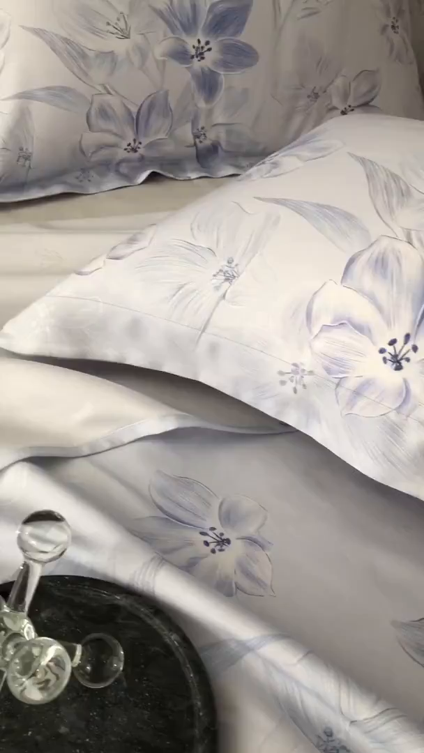 91家纺网 家纺一手货源 找家纺 时亿家居 2025新款金太阳玉精凉席三件套 蓝槿