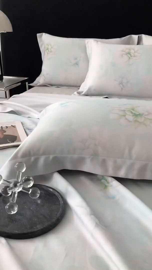 91家纺网 家纺一手货源 找家纺 时亿家居 2025新款金太阳玉精凉席三件套 越桃