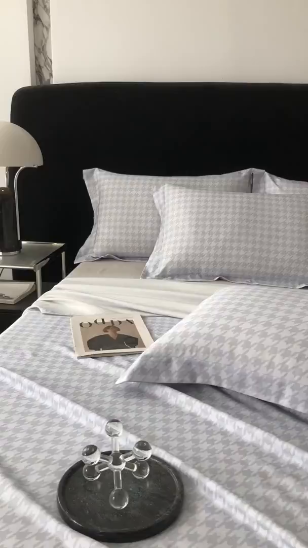 91家纺网 家纺一手货源 找家纺 时亿家居 2025新款金太阳玉精凉席三件套 飞鸟