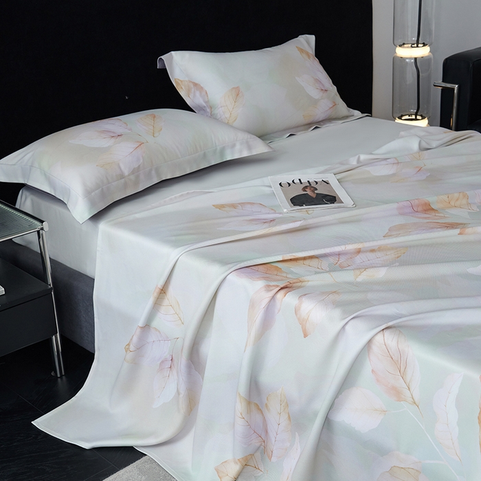 91家纺网 家纺一手货源 找家纺 （总）时亿家居 2025新款金太阳玉精凉席三件套