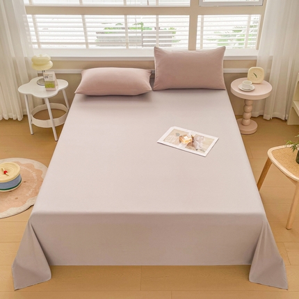 91家纺网 家纺一手货源 找家纺 （总）牛魔王家居 2025新款糯糯棉床单枕套纯色单床单