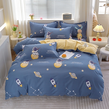 91家纺网 家纺一手货源 找家纺 （总）2025新款40s简欧全棉纯棉印花多规格系列四件套