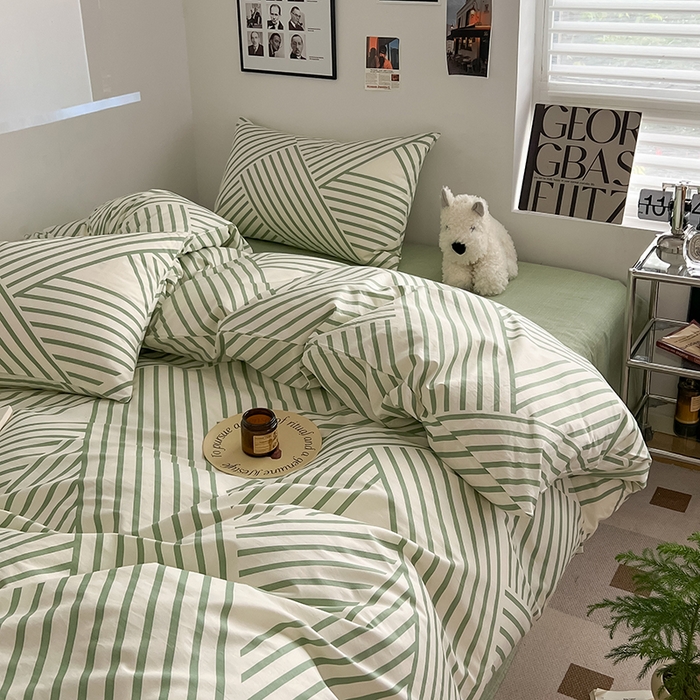 91家纺网 家纺一手货源 找家纺 （总）吉象家纺 2025新款全棉印花四件套