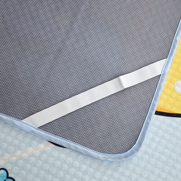 91家纺网 家纺一手货源 找家纺 （总）2025大版卡通夏季凉豆豆凉席三件套空调房床笠款凉席三件套