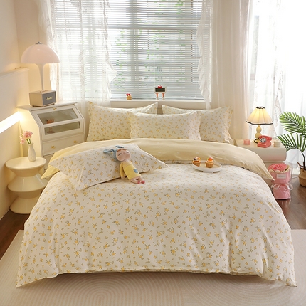 91家纺网 家纺一手货源 找家纺 （总）2025新款40s简欧全棉纯棉印花多规格系列四件套