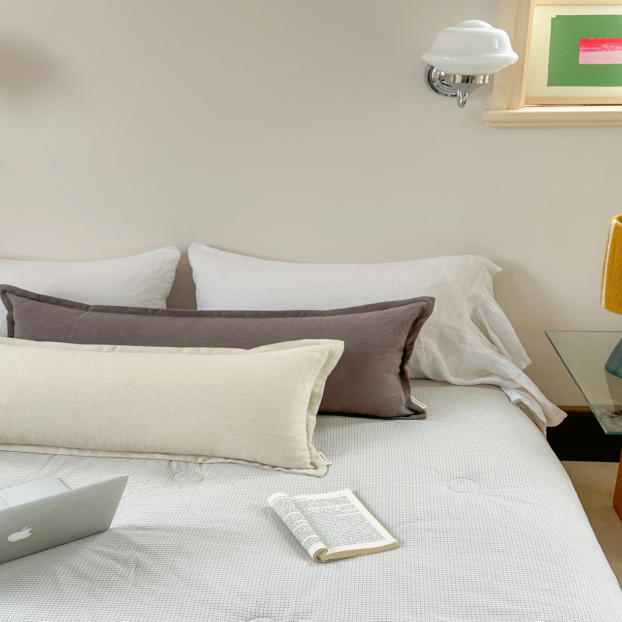 91家纺网 家纺一手货源 找家纺 （总）美茉家居 2025新款棉麻宽边长枕